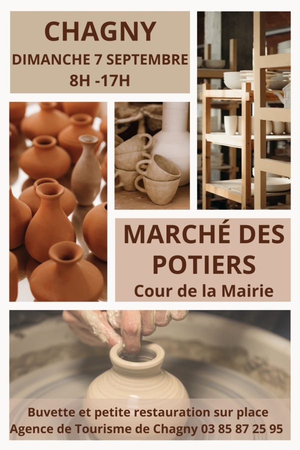 Le marché des potiers vous attend ce dimanche à Chagny 