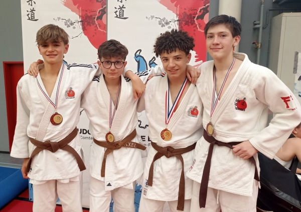 JUDO CLUB CHALONNAIS -  9 Espoirs/cadets qualifiés pour un Championnat de France !