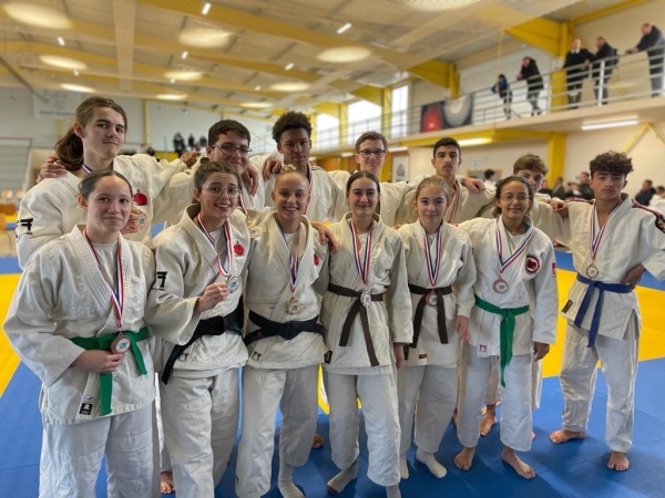 Les Cadets du JCC trustent les podiums du championnat départemental !