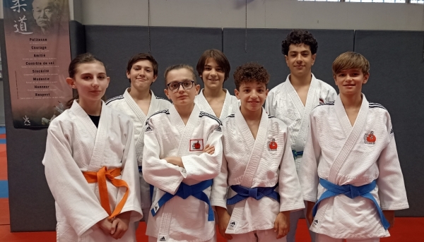 JUDO CLUB CHALONNAIS - 7 Minimes en Coupe de France par équipes !
