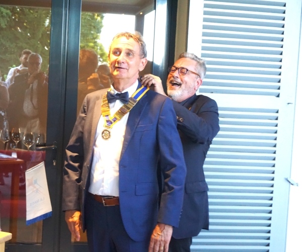Rémy Jessaume à nouveau président du Rotary Chalon Saint-Vincent