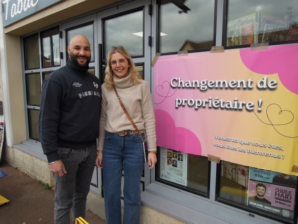 Changement de propriétaire pour le Tabac Presse d’Epervans