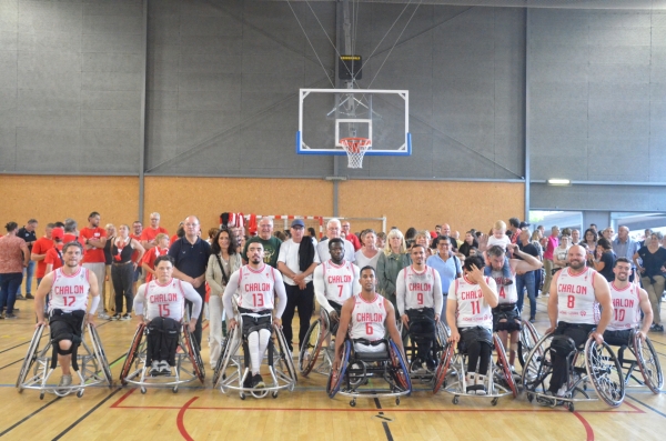 BASKET FAUTEUIL - L'Elan Chalon remporte son premier titre de Champion de France handisbasket
