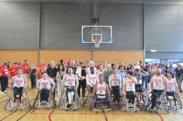 BASKET FAUTEUIL - un bus au départ de Chalon pour la finale retour des championnats de France