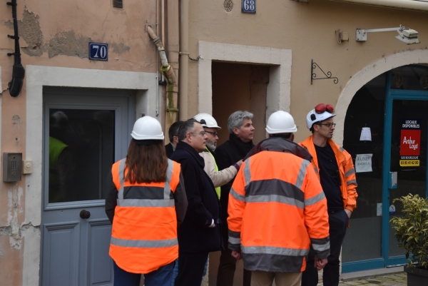 Rue de Strasbourg - La ville de Chalon a mis en place un plan de relogement d'urgence 