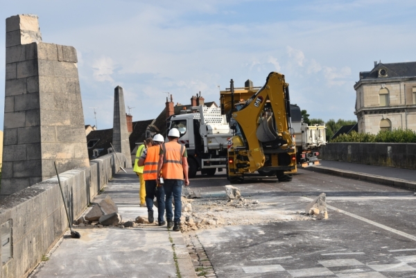 Pont Saint-Laurent -  Fin des travaux le 8 février 2024 : circulation ouverte dans les 2 sens