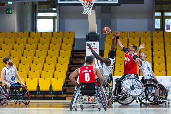 BASKET-BALL FAUTEUIL - EUROCUP2 - Premier succès en EUROCUP 2 pour les chalonnais !