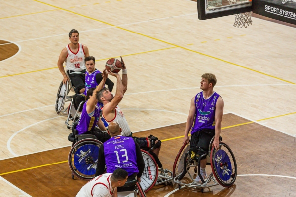 ‌Eurocup 2 - BASKET FAUTEUIL - ELAN 38 VALLADOLID 66 - Quelle frustration !