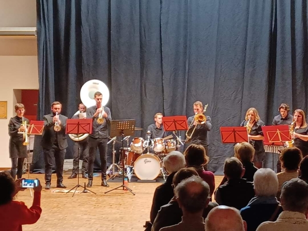 La fanfare de Demigny au rendez-vous de la Sainte-Cécile 