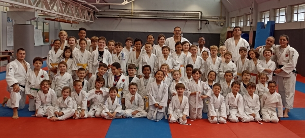 55 Judokas pour le 1er stage de la saison !