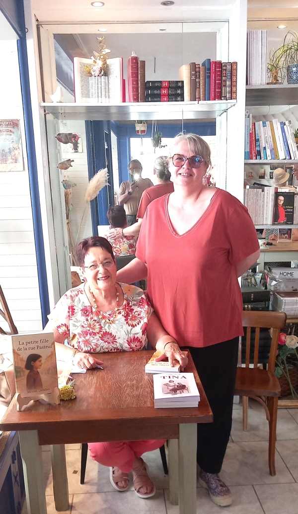 Quand la petite-fille de la rue Pasteur dédicace son nouveau livre… rue Pasteur 