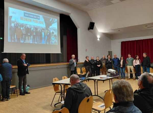 MUNICIPALES 2026 - OUROUX SUR SAONE - Une réunion publique réussie pour la liste conduite par Éric Finas 