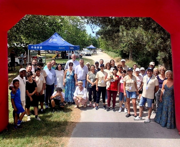 Joli succès pour l'association Neuro Vie ce samedi autour du lac des Près-Saint-Jean