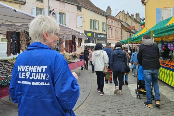 EUROPEENNES - Week-end d’action militante en Saône-et-Loire pour le Rassemblement National