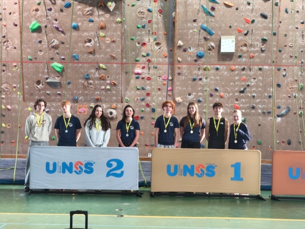 La section escalade du Lycée Mathias récidive et se qualifie pour la 2ème année consécutive aux championnats de France Excellence
