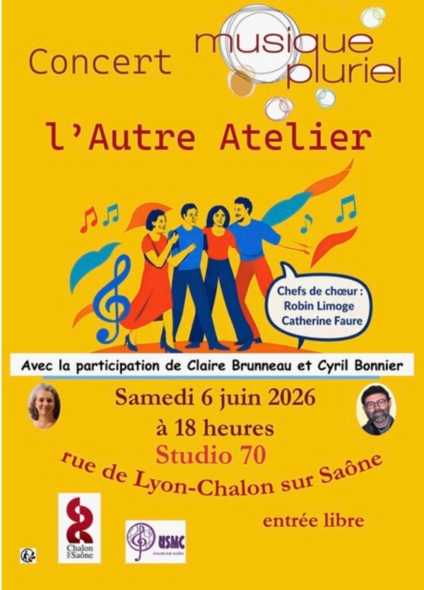 Musique Pluriel vous donne rendez-vous le 6 juin 