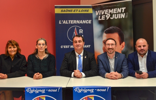 EUROPEENNES - En Saône et Loire, le Rassemblement National se prépare 