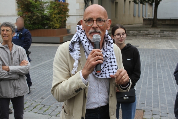Richard Béninger, Président de l'Association France Palestine Solidarité71 salue la suspension "de l'arrêté inhumain de Mr Platret"