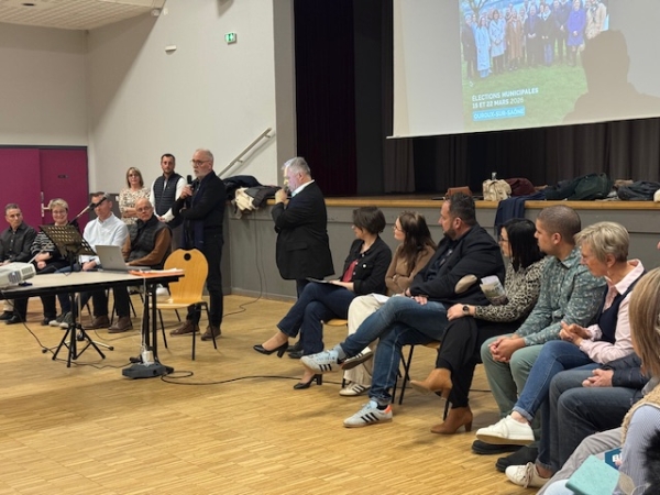 MUNICIPALES 2025 - OUROUX SUR SAONE - Jean-Michel Desmard a dressé un bilan et des perspectives pour la commune 
