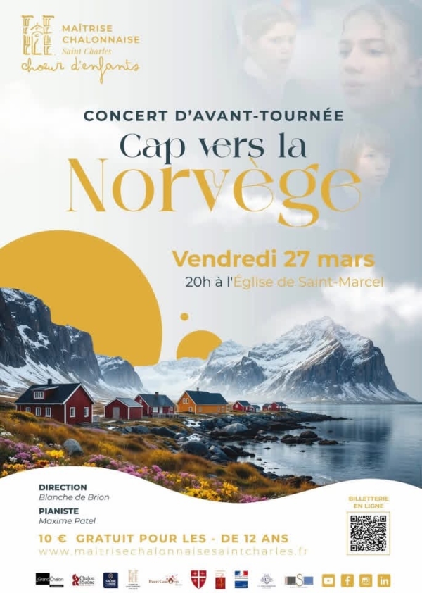 Saint-Marcel - La Maîtrise Chalonnaise met le cap sur la Norvège