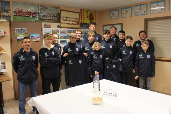 Nouveau partenaire pour les U14, U16 et U19 du club de rugby Givry-Cheilly