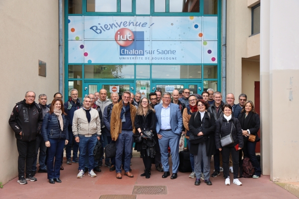 Les chefs des départements Génie Industriel et Maintenance de France réunis à l’IUT de Chalon-sur-Saône
