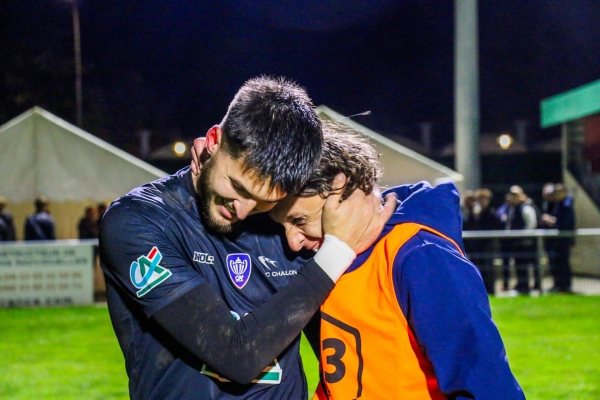 6e TOUR COUPE DE FRANCE FOOTBALL - Le FC Chalon renverse Mâcon 71 au bout du suspense !