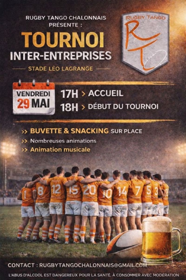 Le Tournoi inter-entreprises des Tangos est annoncé pour le 29 mai 