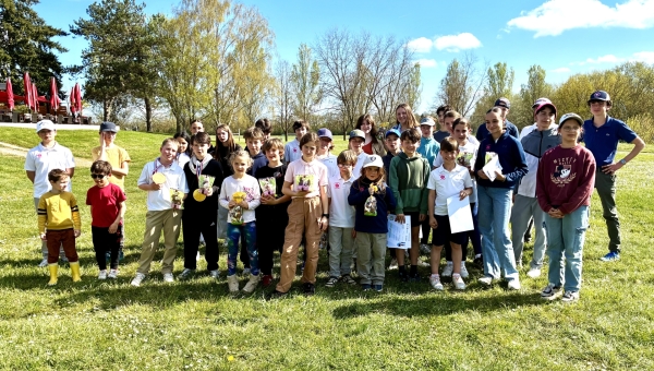 Une quarantaine de participants à la coupe de Pâques de l’école de golf de Chalon