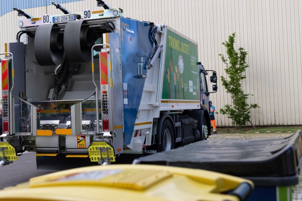 Benne à Ordures Ménagères au biogaz : Le Grand Chalon fait un pas de plus vers un territoire bas carbone