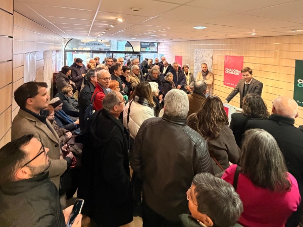 MUNICIPALES 2026 - CHALON - Clément Mugnier inaugure son local de campagne pour “préparer le changement en 2026”