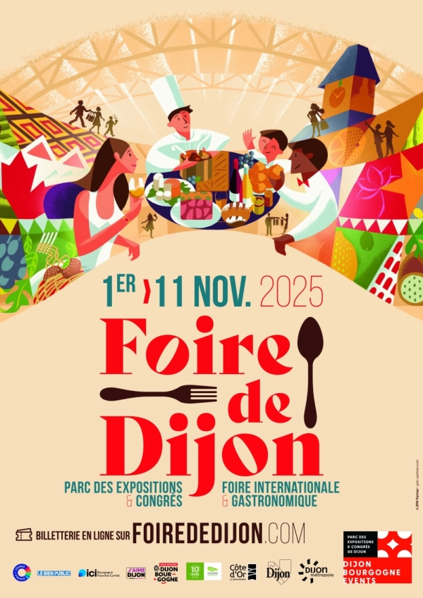 Foire Internationale et Gastronomique de Dijon 2025 : Elle s'élance à compter de ce samedi 
