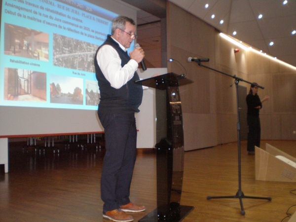 MUNICIPALES 2026 - lOUHANS-CHATEAURENAUD - Frédéric Bouchet, Maire sortant, expose sa vision de Louhans-Chateaurenaud avec ses réalisations et projets pour la prochaine mandature