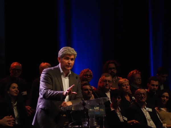 Quand Gilles Platret évoque "la dette tenable de 2014" à Chalon-sur-Saône