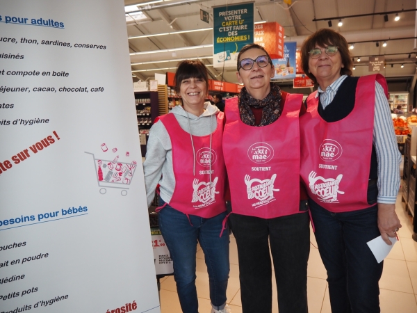 Mobilisation générale autour de la collecte nationale des Restos du Coeur 