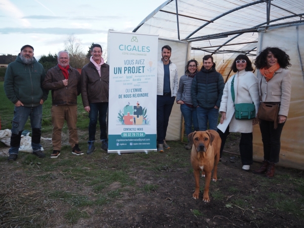 La ferme des Curles à Granges soutenue par le club Cigales Côte Chalonnaise