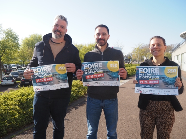 A partir de ce vendredi, le parking du Colisée se transforme en foire aux véhicules d'occasion 