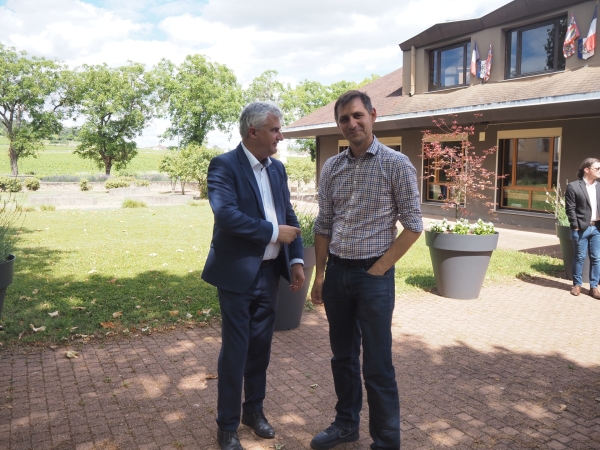 Le Président du département de Saône et Loire à la rencontre des nouveaux maires 