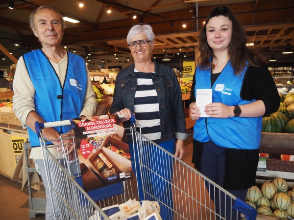 Venez apporter votre soutien à l'épicerie sociale du Grand Chalon chez Biocoop Châtenoy 