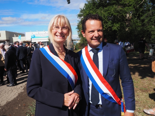 Sans doute l'une des dernières cérémonies sur le chalonnais pour le sénateur Jérôme Durain 