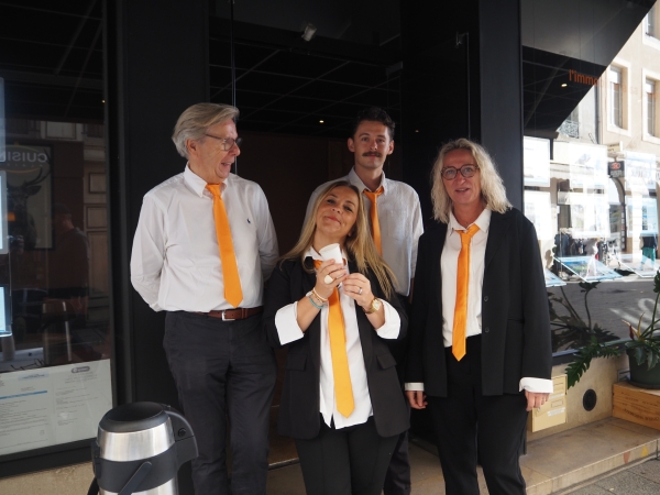 Opération parrainage pour l'agence Côté particuliers à Chalon sur Saône 