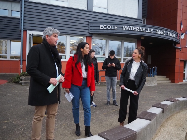 Une surface dédiée aux scolaires et périscolaires de l'école Anne Frank augmentée de 270 % 