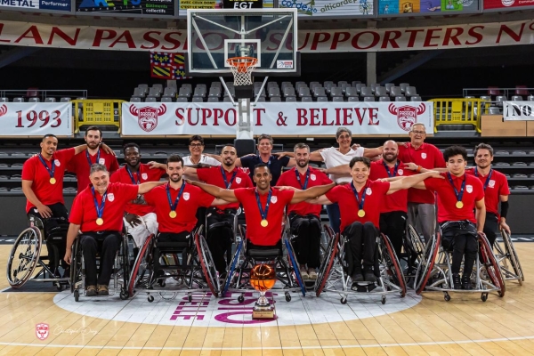 ELAN CHALON - "Bonnes vacances à tous, à bientôt sur les terrains" vous disent nos Champions de France de basket fauteuil