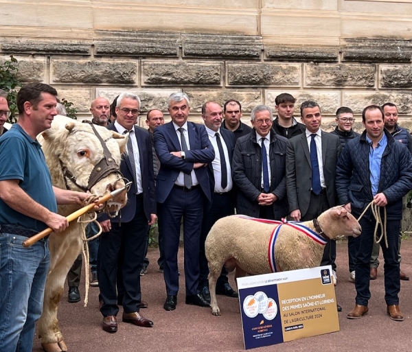 Le Département fête la promotion 2024 du Concours Général Agricole du Salon de l'Agriculture