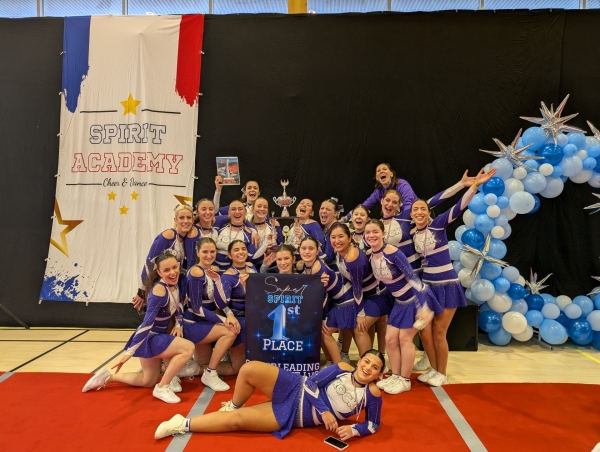 Les Rock cheerleaders en route pour le Canada
