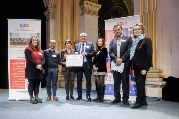 Le Grand Chalon récompensé au Prix Territoria 2025 pour son Plan Eau