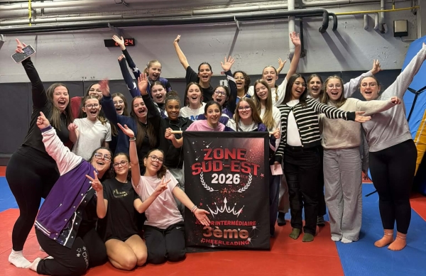 Triplé gagnant pour les Rock cheerleaders