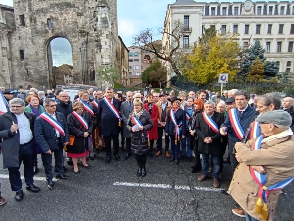 Contre l'antisémitisme, 300 personnes réunies à Mâcon ce dimanche 