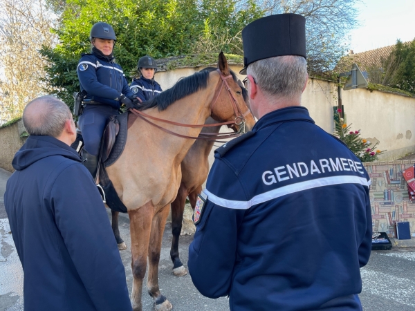 SAINT VINCENT TOURNANTE 2024 - Drone, brigade équestre... de lourds moyens déployés pour sécuriser le grand rendez-vous viticole 