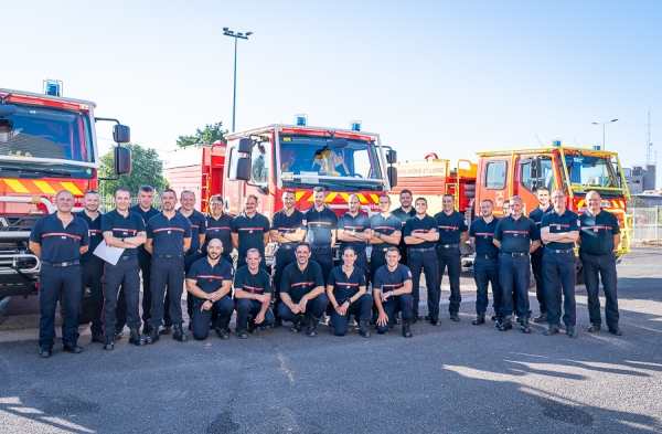 24 pompiers du SDIS 71 en renfort dans le Sud pour lutter contre les incendies